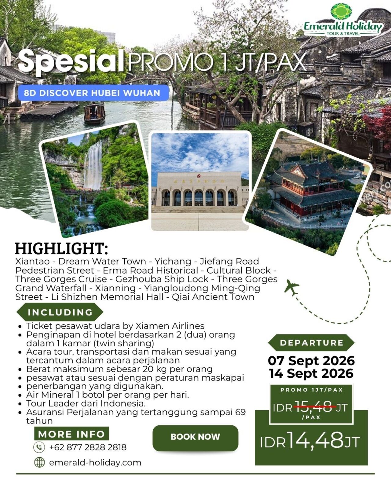 8D DISCOVER HUBEI WUHAN 7 - 14 SEPT 26 (1)